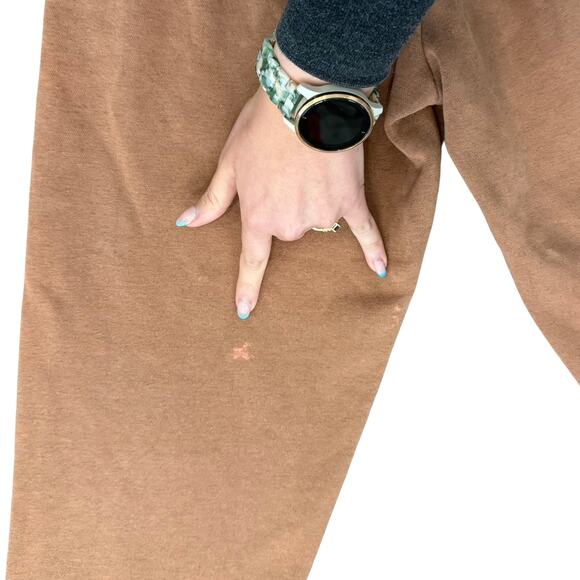 Carrots Anwar x Crocs Brown Logo Embroidered Sweatpants Joggers size S - Picture 11 of 12